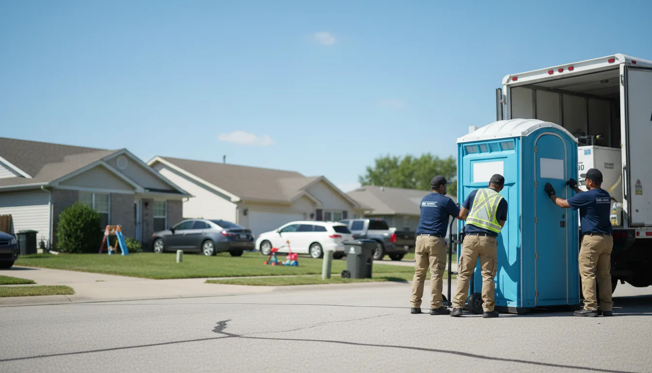 Standard Porta Potty Rentals in Standard, IL near me